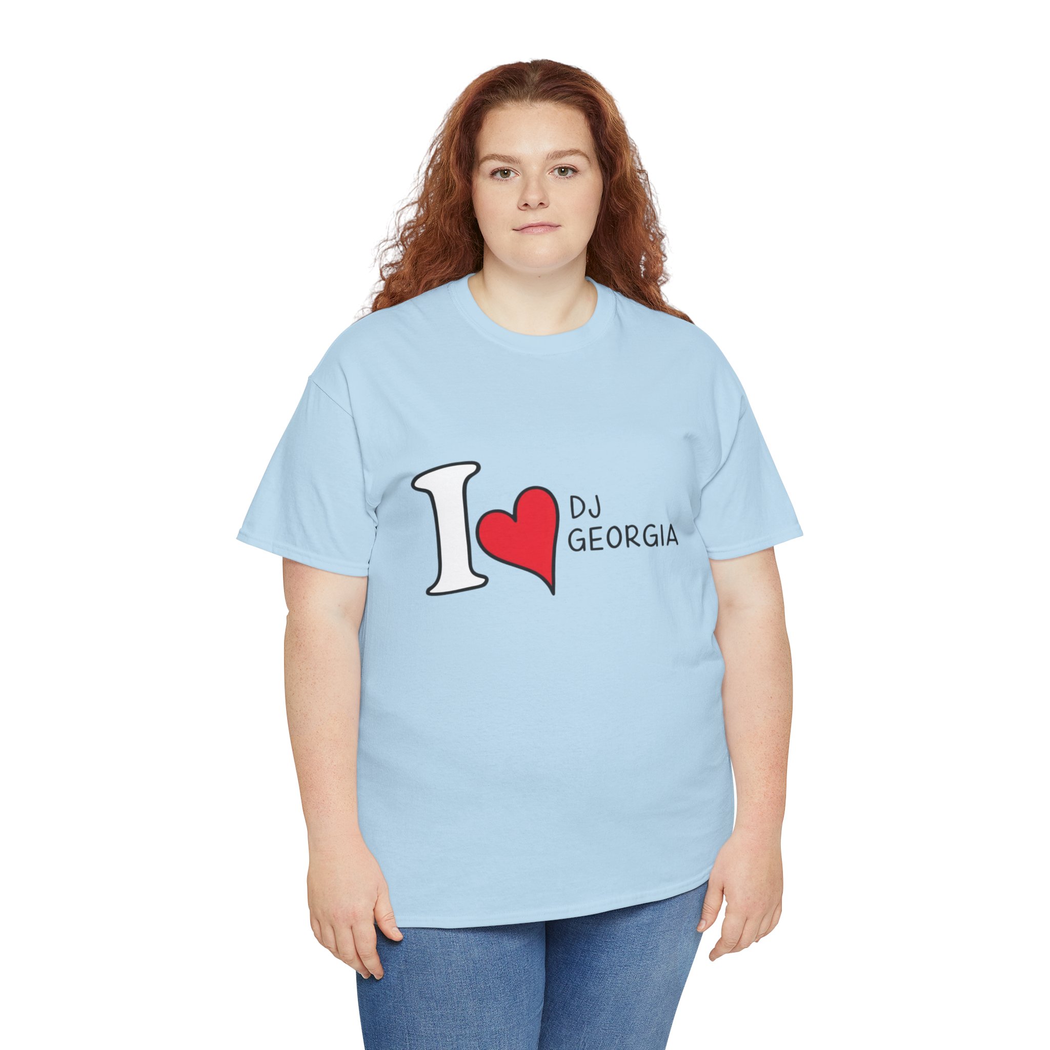 I Love DJ Georgia T-Shirt (Unisex) - Image 19
