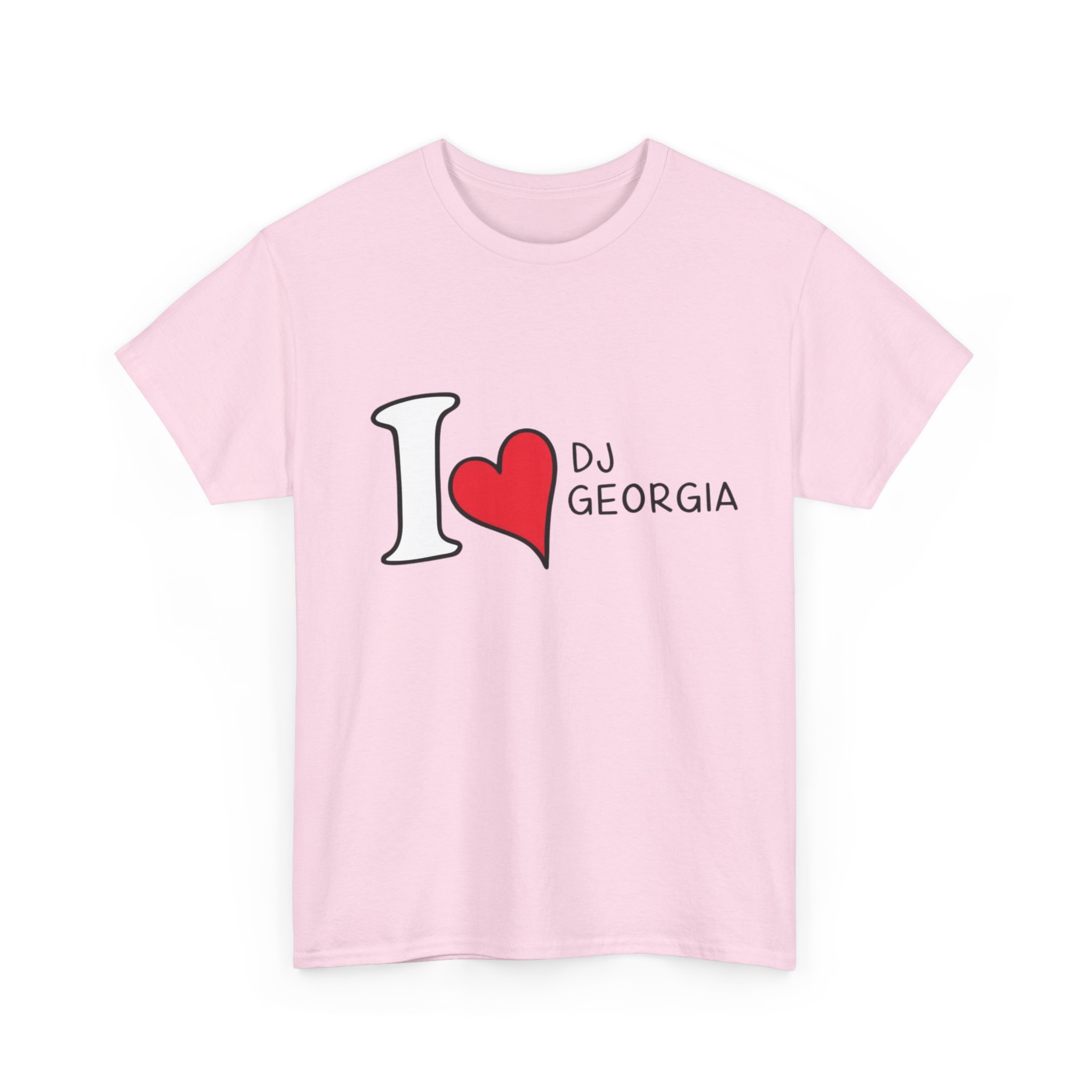 I Love DJ Georgia T-Shirt (Unisex) - Image 21