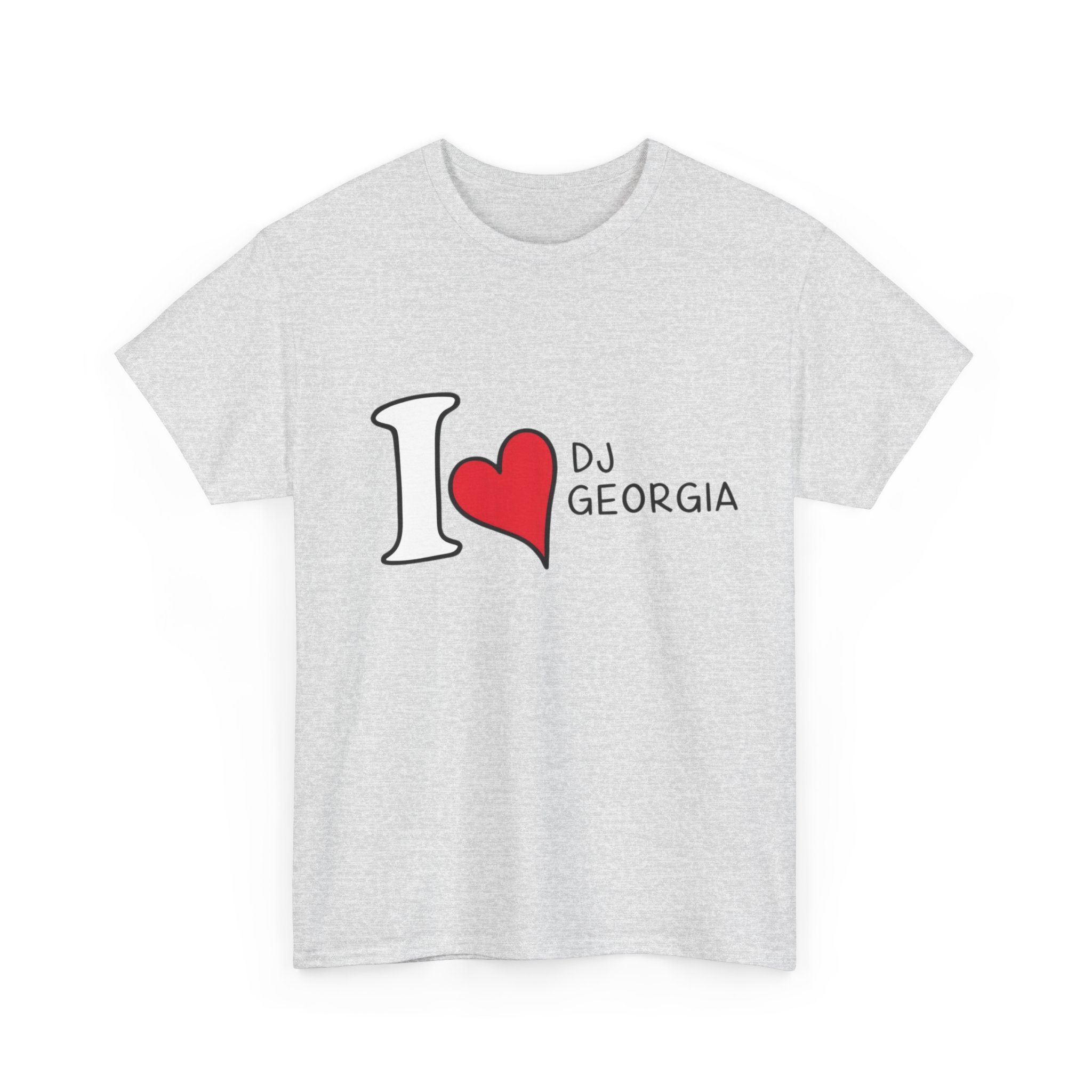 I Love DJ Georgia T-Shirt (Unisex)